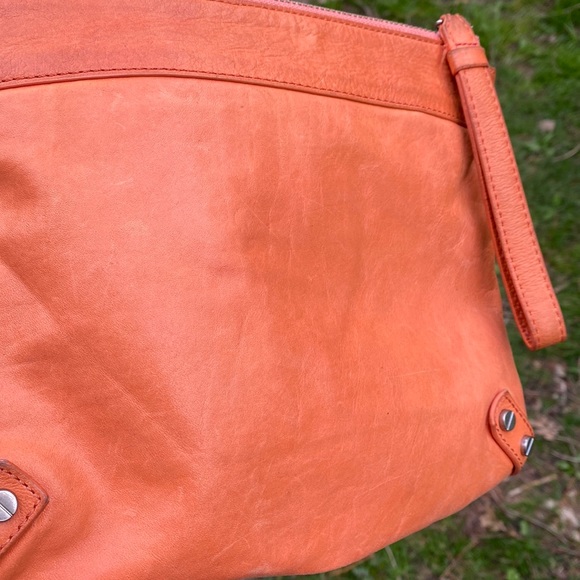 Club Monaco Large Soft Leather Wristlet - Picture 15 of 16